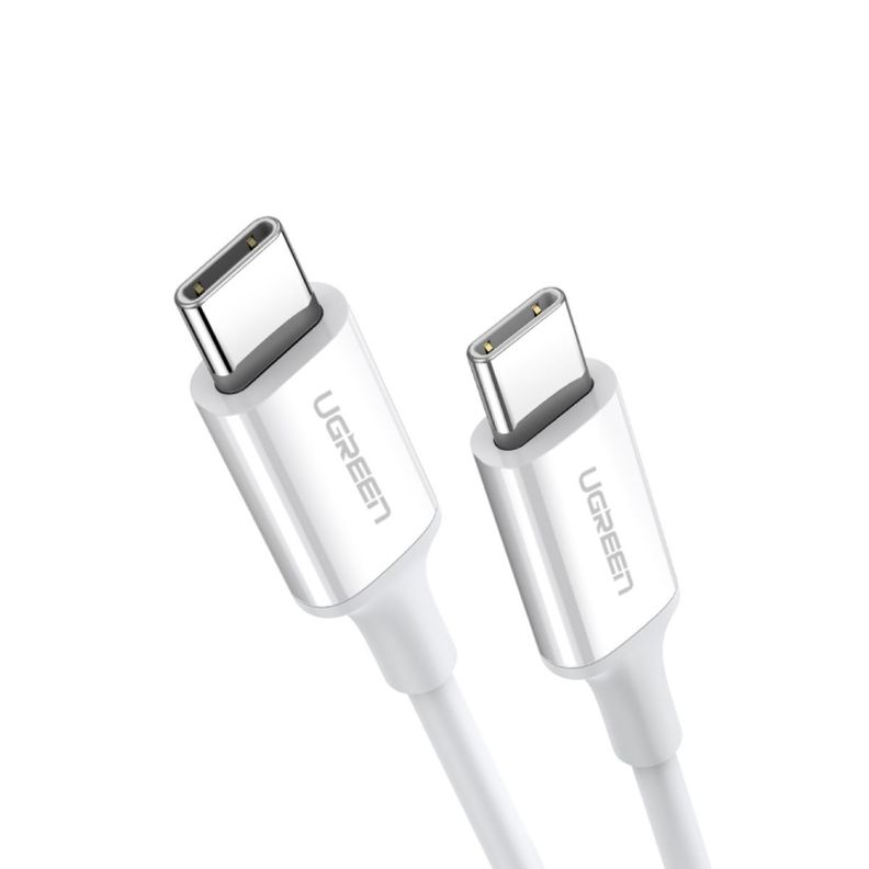UGREEN Cable USB-C 2.0 a USB-C 2.0 2m Blanco-0