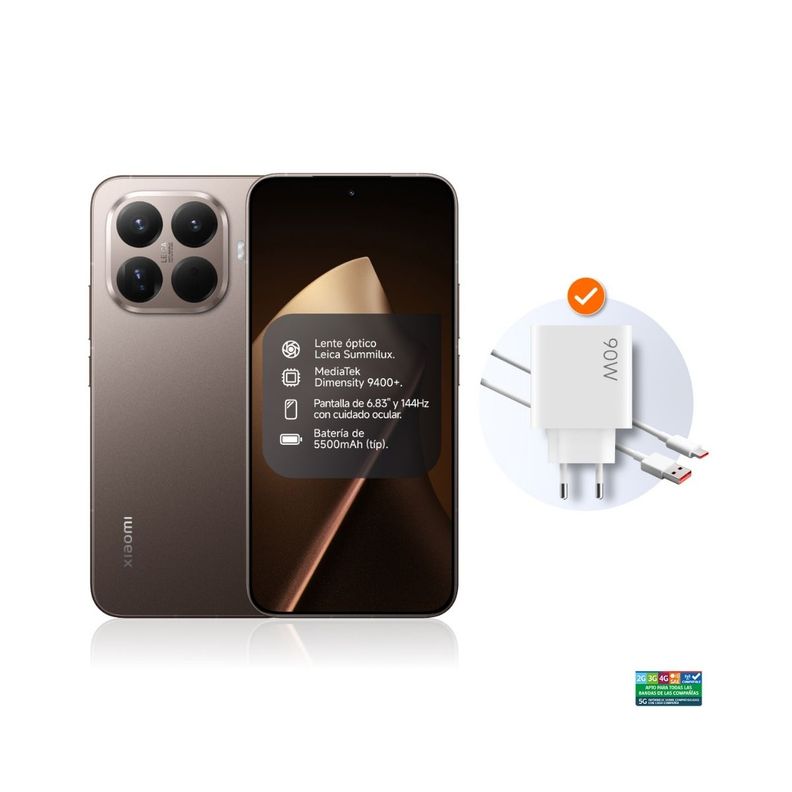 Xiaomi 15T Pro Mocha Gold 512GB ROM 12GB RAM Xiaomi | Paris.cl