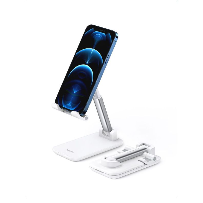 UGREEN Soporte plegable para Smartphone de escritorio Blanco-0