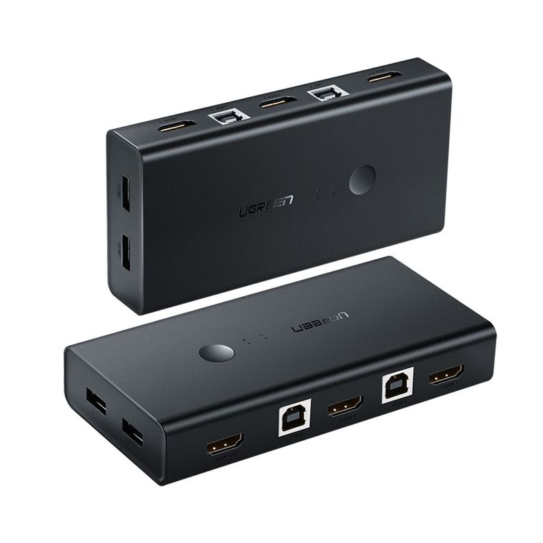 UGREEN Conmutador KVM HDMI 2*1-0