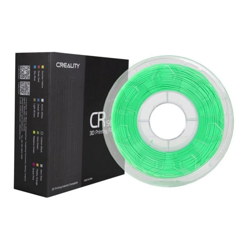 Filamento CR-Silk 1,75mm 1kg Verde-0