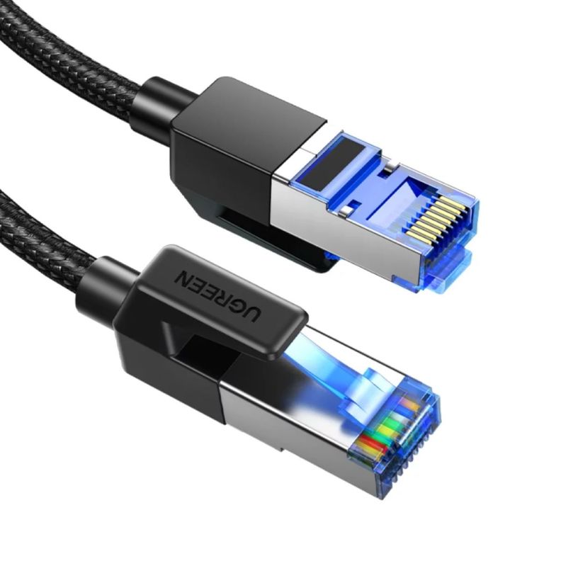 UGREEN Cable de Red F/FTP Cat8 redondo 1m-1