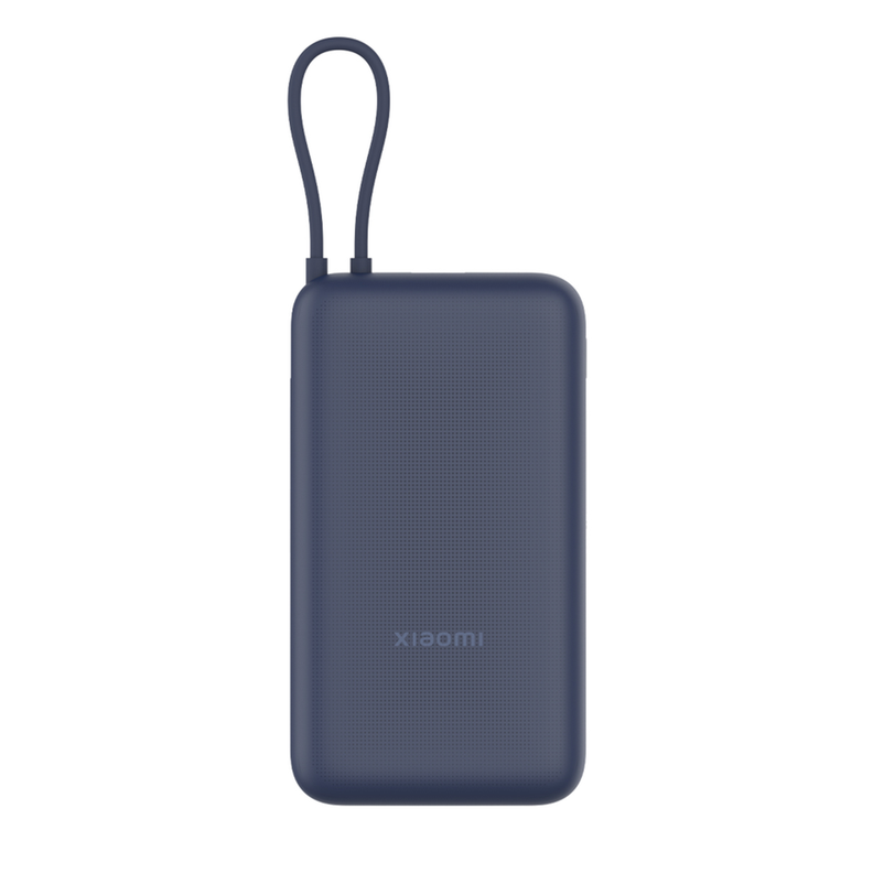 Xiaomi 33W Power Bank 20000mAh Cable Integrado Azul-0