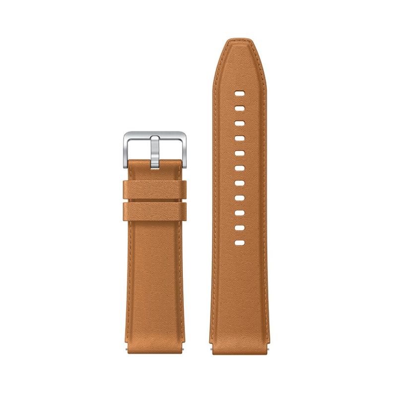 Correa de Cuero Xiaomi Watch S1 Café-0