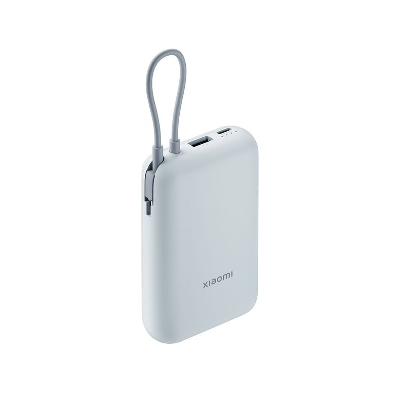 Xiaomi Power Bank 10000mAh Cable Integrado Azul-1