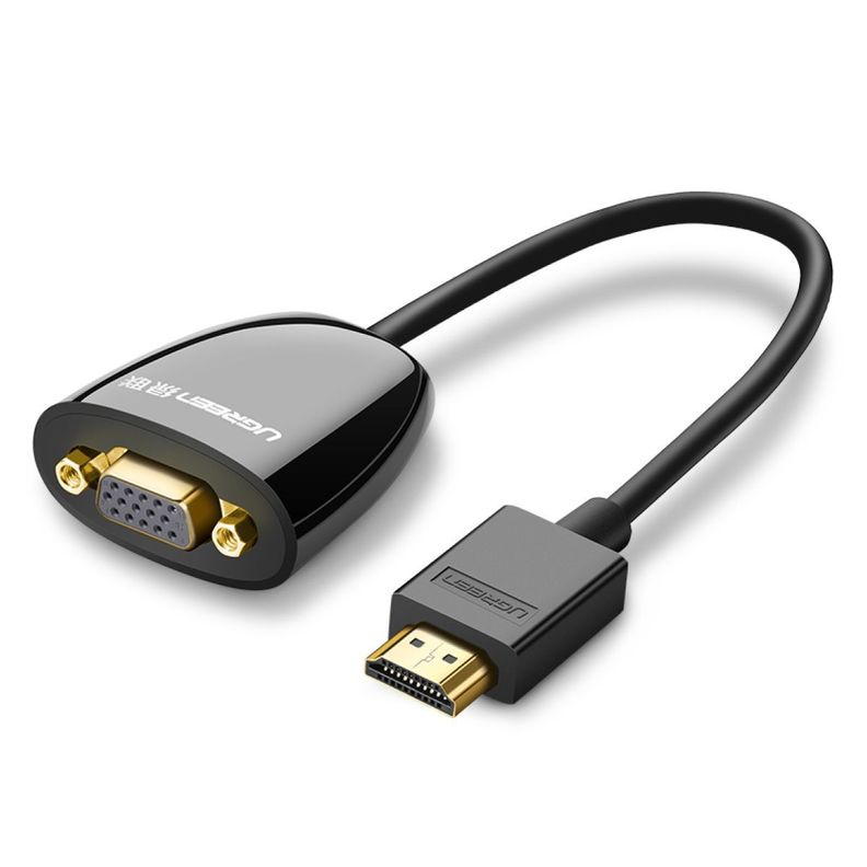 UGREEN Adaptador HDMI a VGA sin audio Negro-1