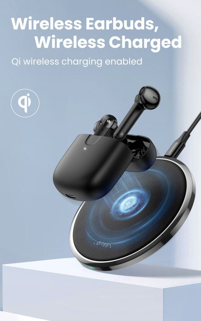 UGREEN Audífonos Inalámbricos HiTune T2 True Wireless Negro-7