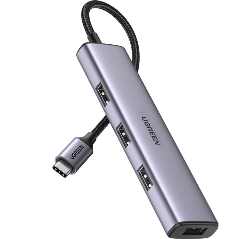 UGREEN Hub USB-C a 4 puertos USB A 3.0-3