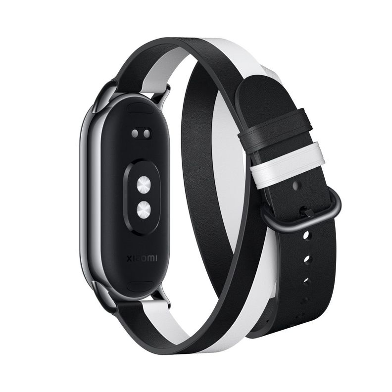 Correa Xiaomi Smart Band 8 Strap Black and white-2