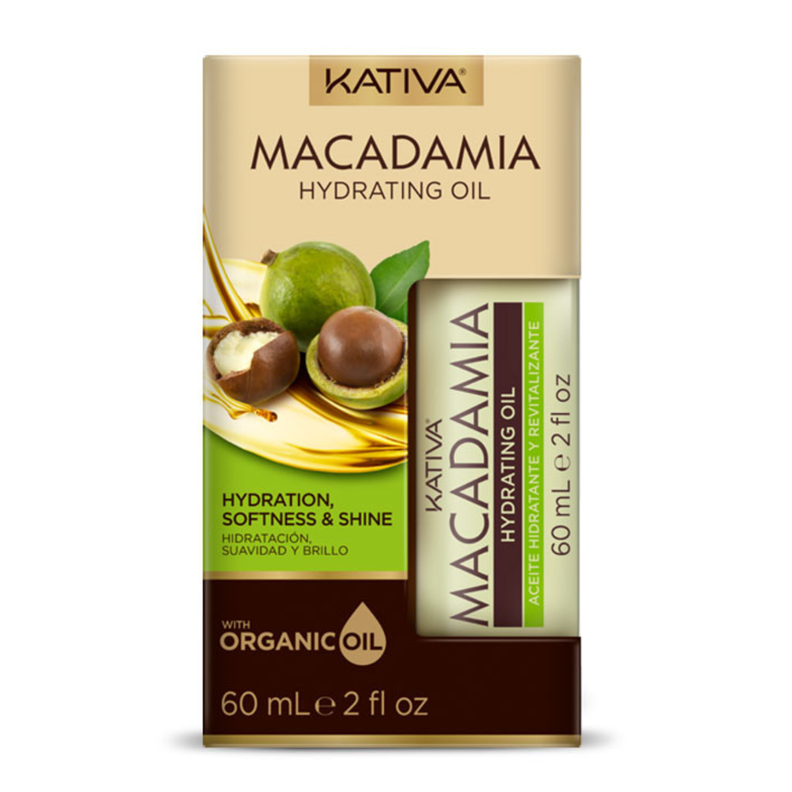 Aceite Capilar Macadamia Hidratacion y Brillo Kativa 60ml-0