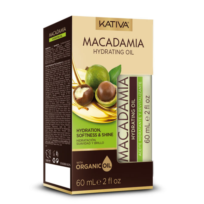 Aceite Capilar Macadamia Hidratacion y Brillo Kativa 60ml-1