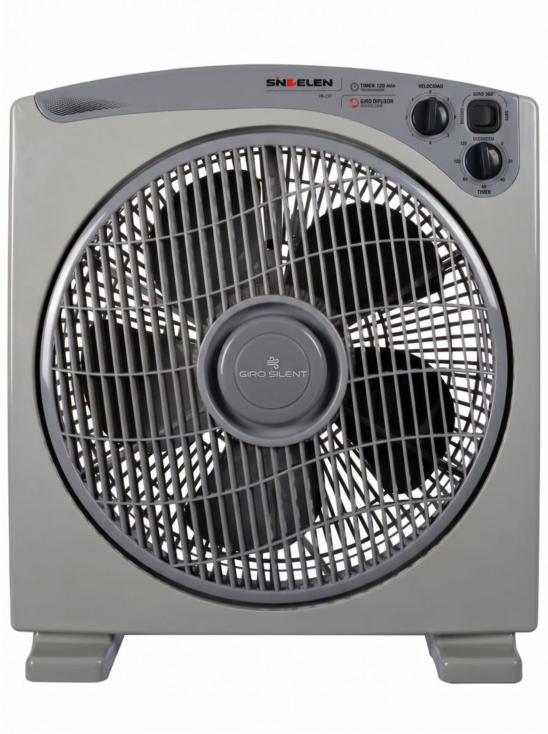 Ventilador Box 12 Sindelen VB-12GR Gris