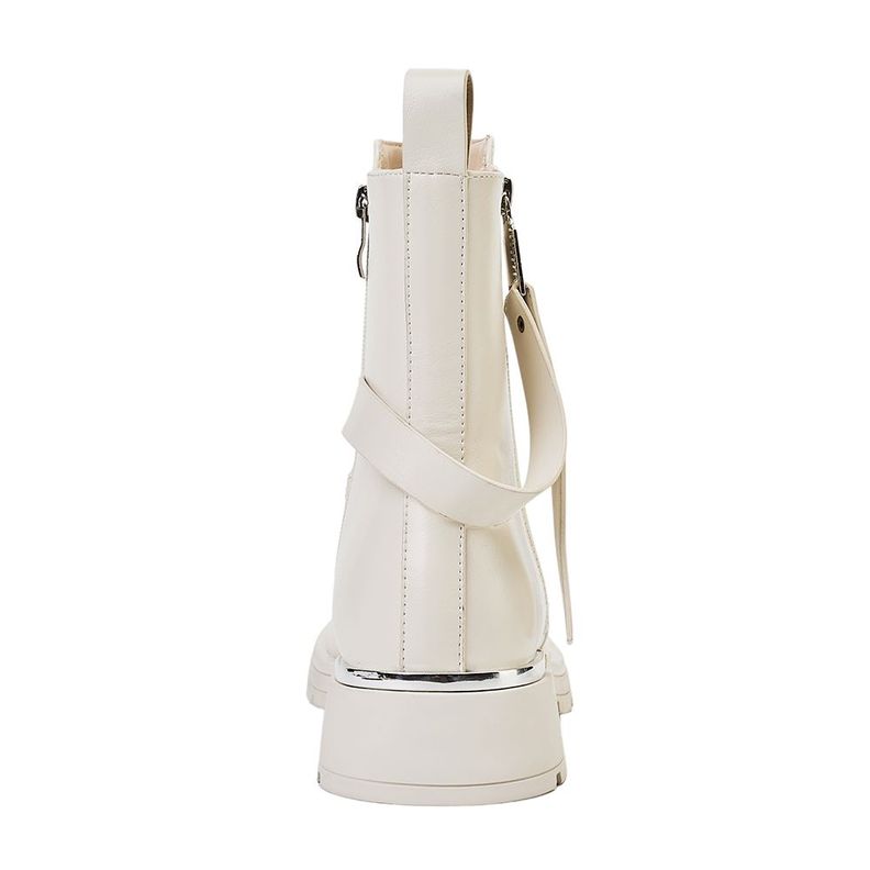 Botin Mujer Blanco Via Uno 12531435-1