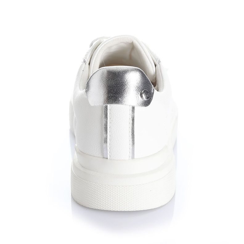 Zapatilla Mujer Blanco Via Uno 12541712-1