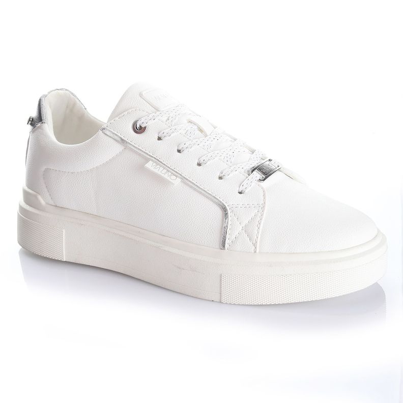 Zapatilla Mujer Blanco Via Uno 12541712-3