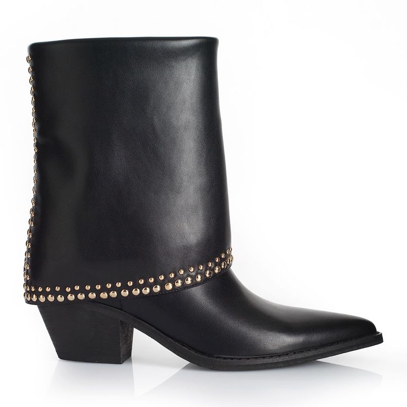 Botin Mujer Via Uno WestWinter Snowfall Negro 35