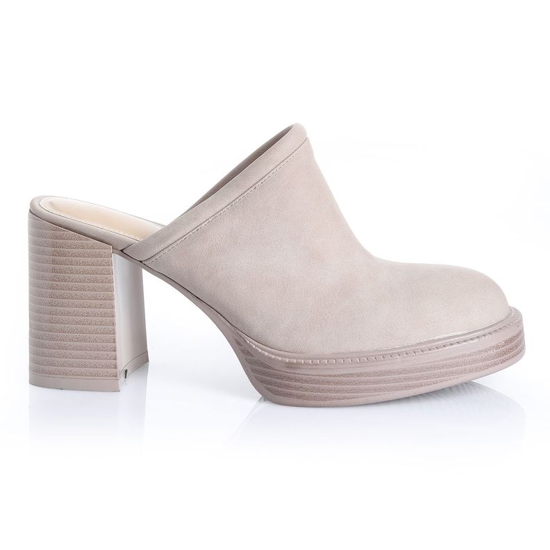Zapato Mujer Taupe Via Uno 22533501-0