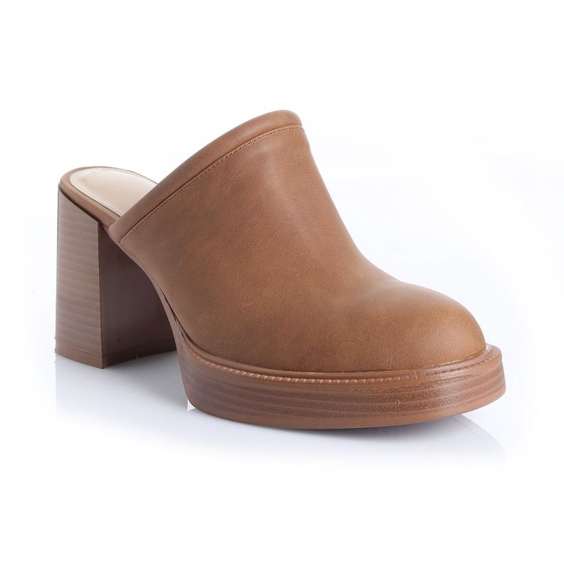 Zapato Mujer Camel Via Uno 22533501-3