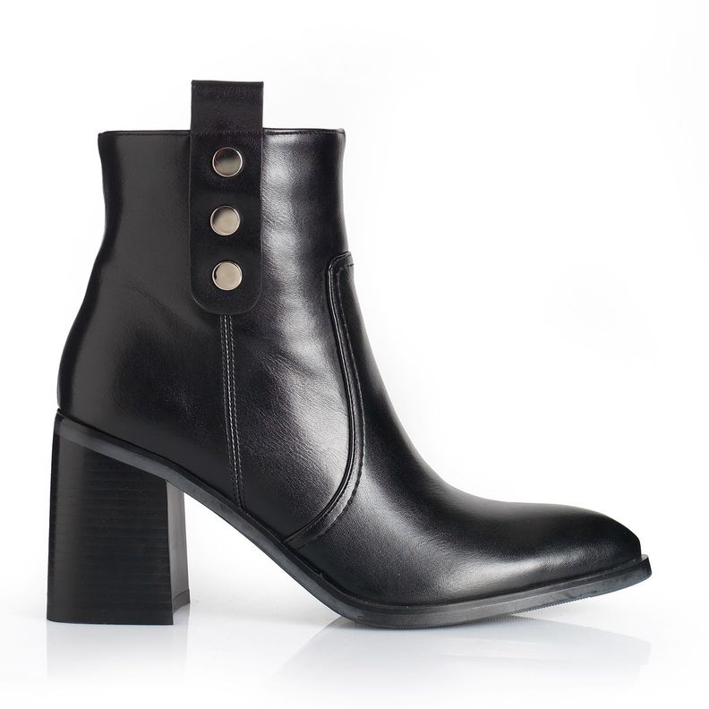 Botin Mujer Via Uno WestWinter Hawk Negro