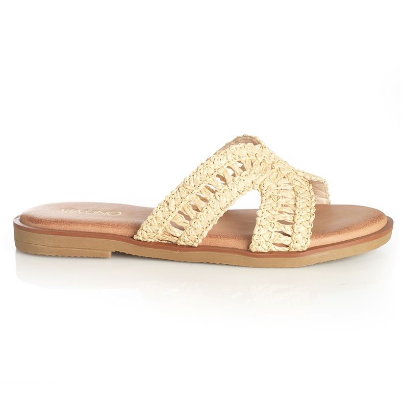 Sandalia Mujer Via Uno Beige 22601625 35