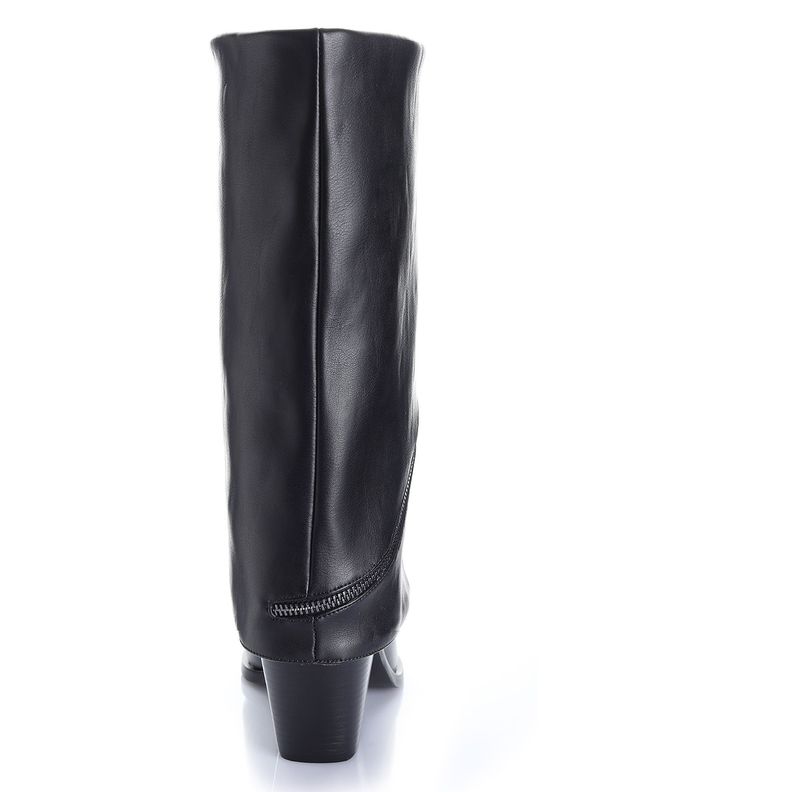 Bota Mujer Negro Via Uno 12512309-1