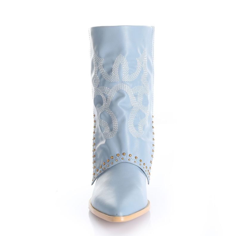 Botin Mujer Celeste Via Uno 12512412-2