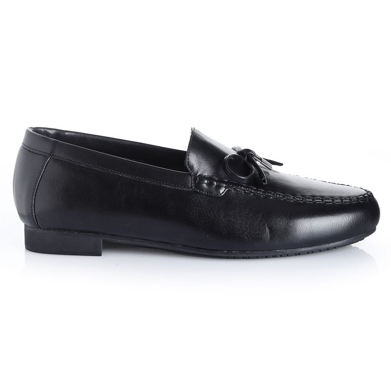 Zapato Mujer Negro Via Uno 22501502-0