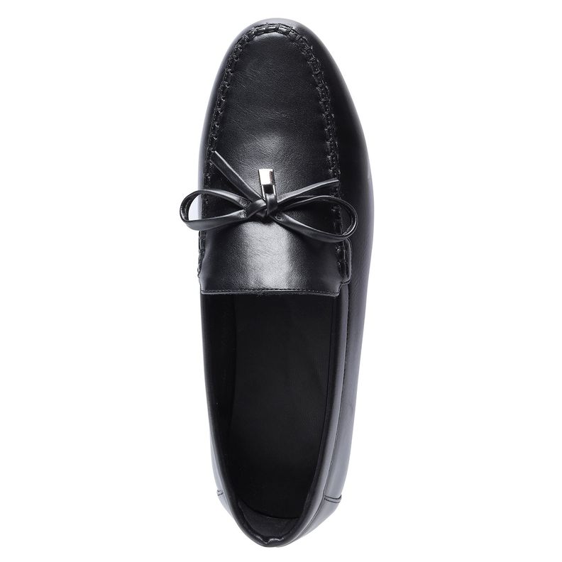 Zapato Mujer Negro Via Uno 22501502-2