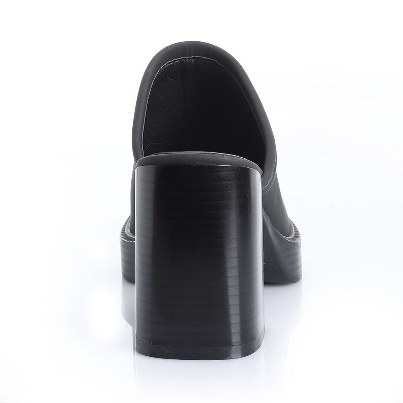 Zapato Mujer Negro Via Uno 22533501-1