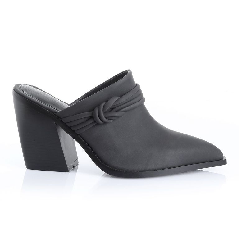 Zapato Mujer Negro Via Uno 22513501-0
