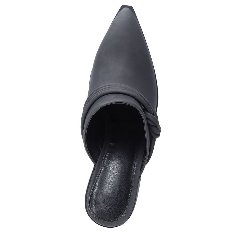 Zapato Mujer Negro Via Uno 22513501-2