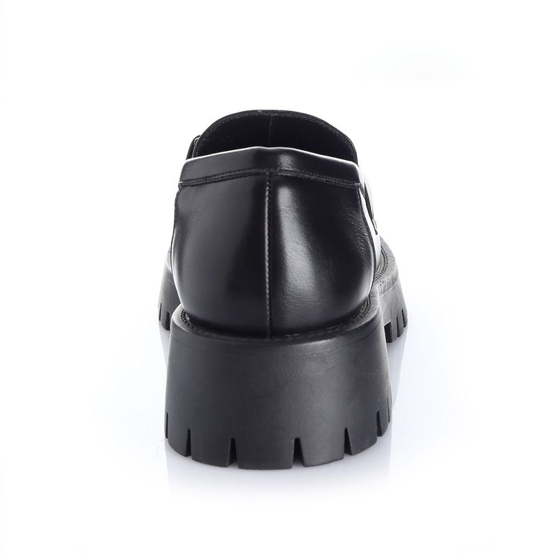Zapato Mujer Negro Via Uno 12531503-1
