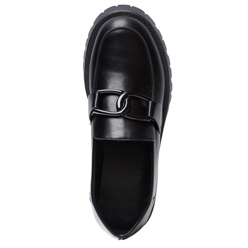 Zapato Mujer Negro Via Uno 12531503-2