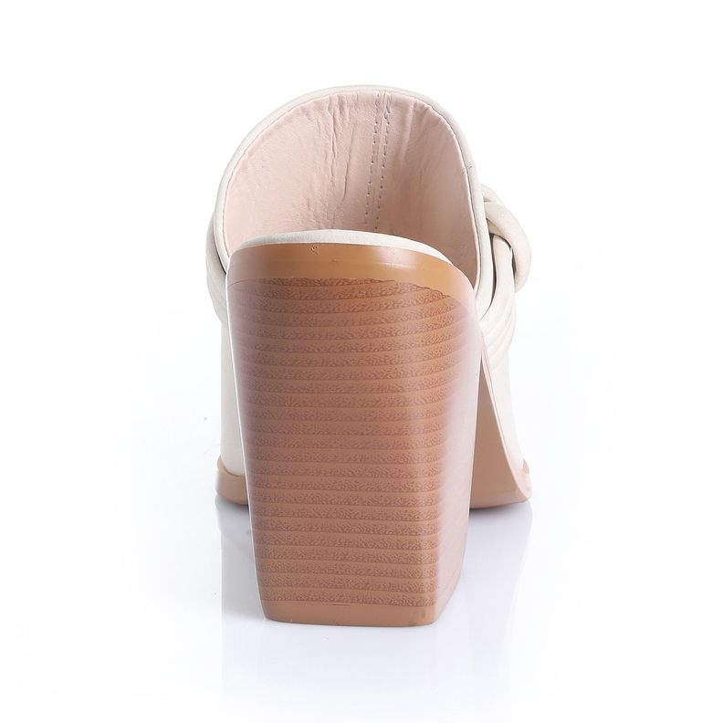 Zapato Mujer Crema Via Uno 22513501-1