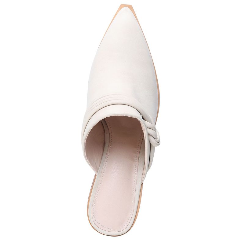 Zapato Mujer Crema Via Uno 22513501-2