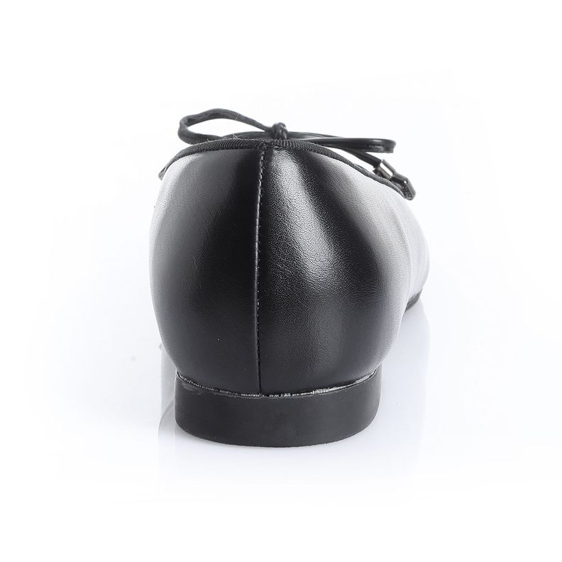 Zapato Mujer Negro Via Uno 22501501-1
