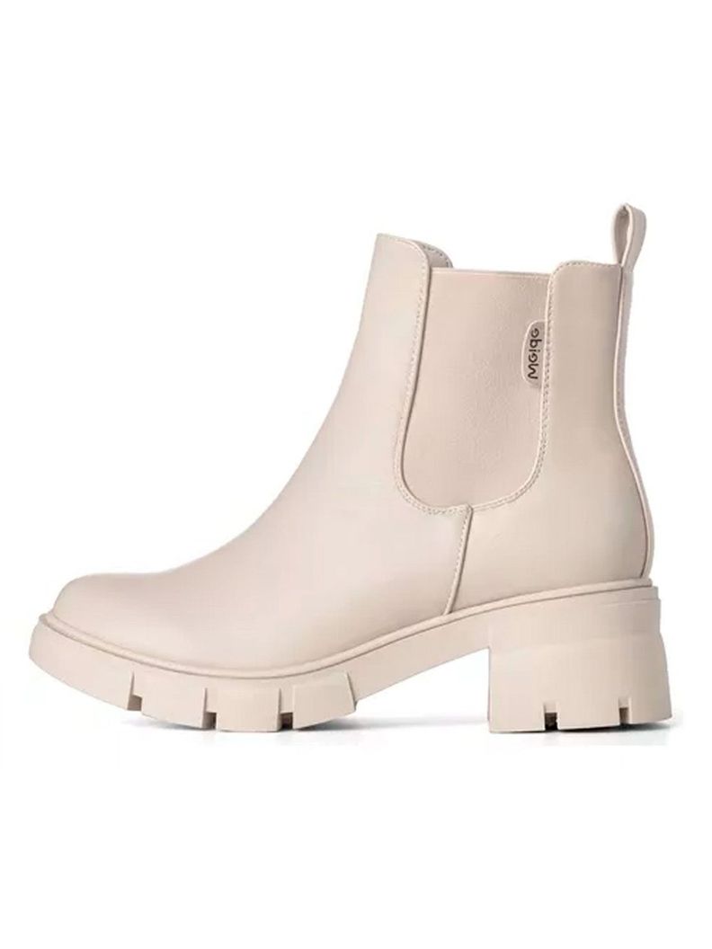 Botin Mujer Adriana Beige Weide-1