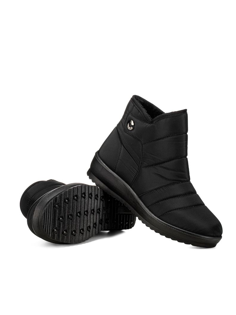 Botin Negro Casual Mujer Weide TFA189-4