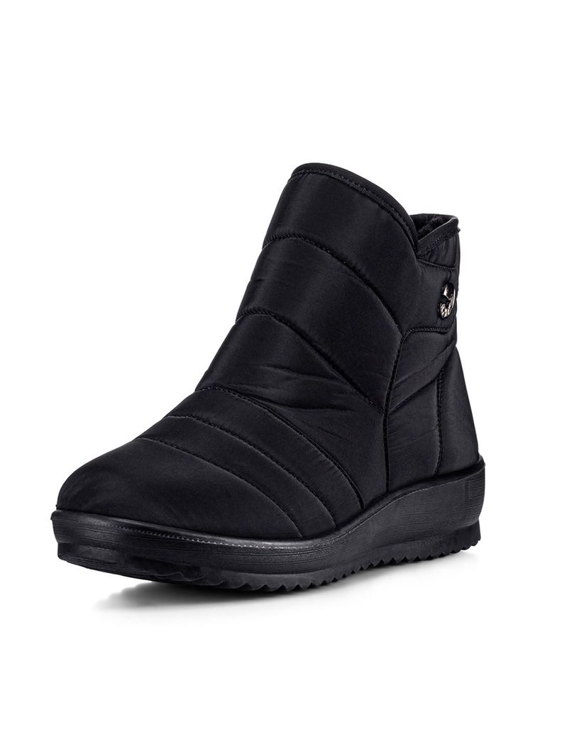 Botin Negro Casual Mujer Weide TFA189-0