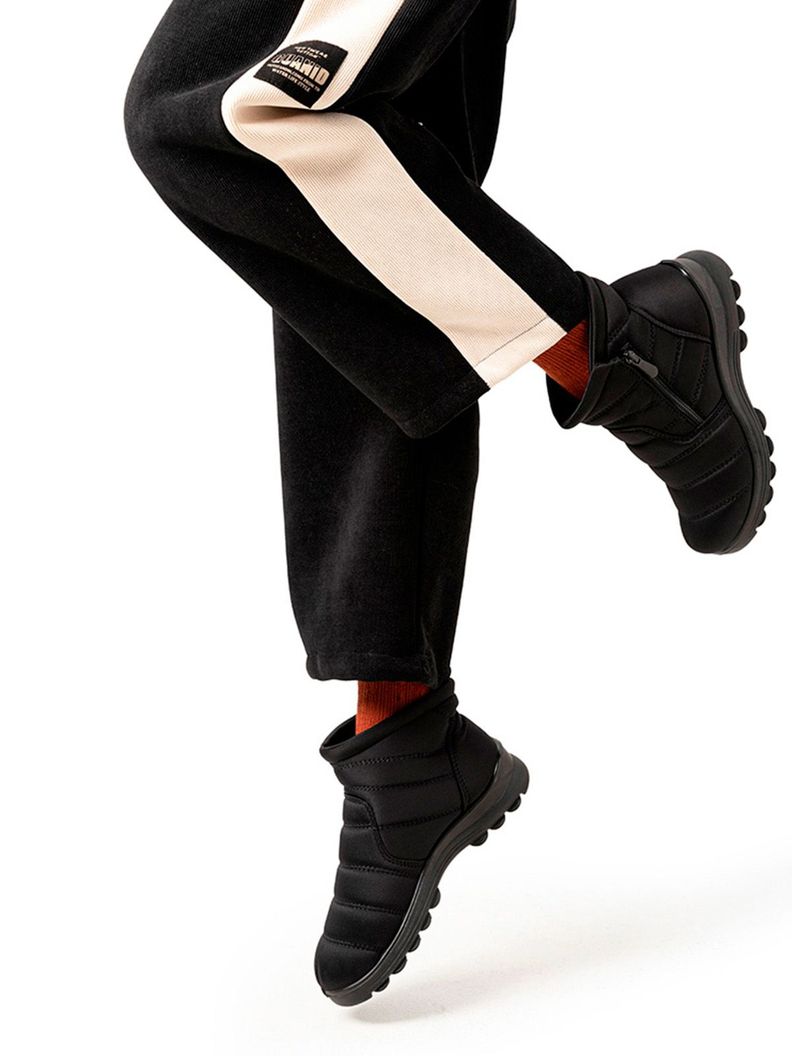 Botin Negro Casual Mujer Weide TFA191-2