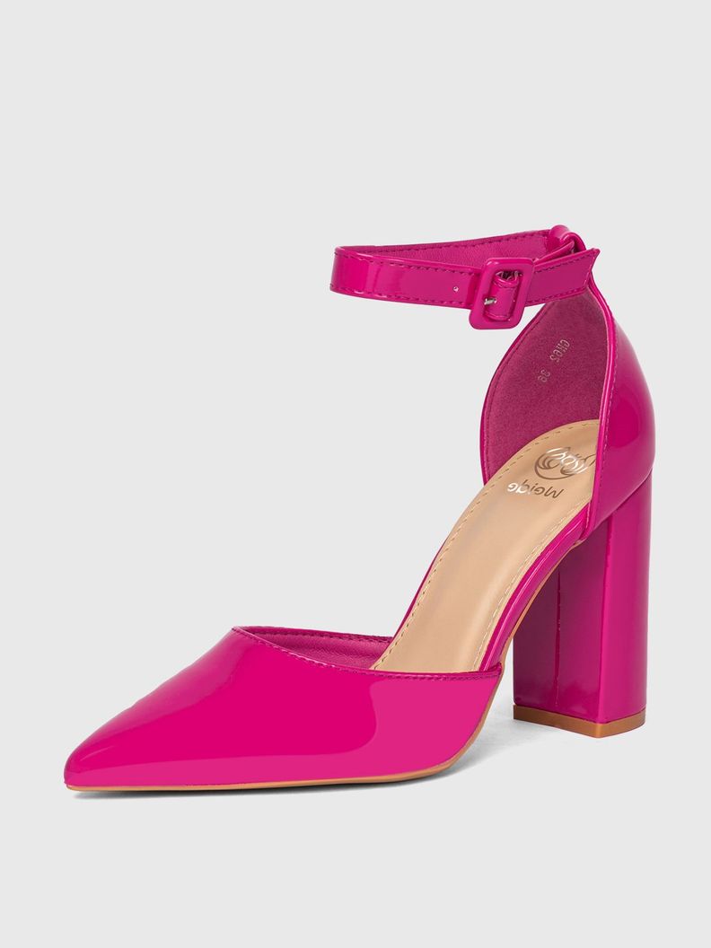Zapato Taco Alto Durazno Fiesta Mujer Weide GH62-0