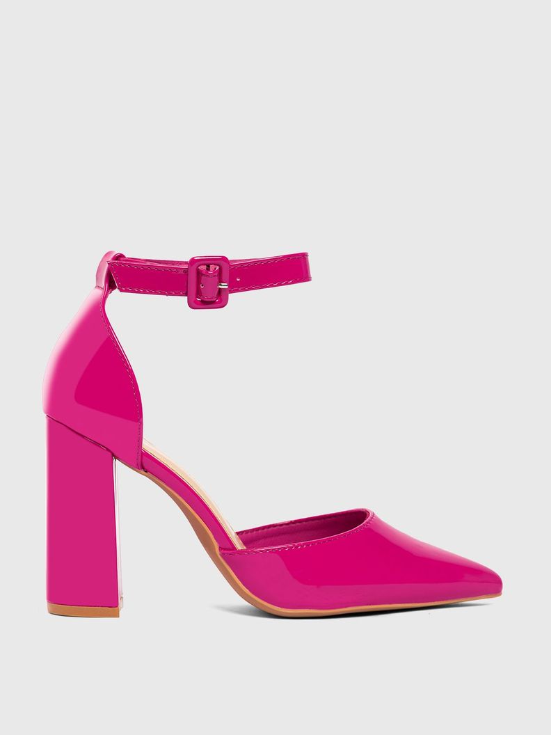Zapato Taco Alto Durazno Fiesta Mujer Weide GH62-6