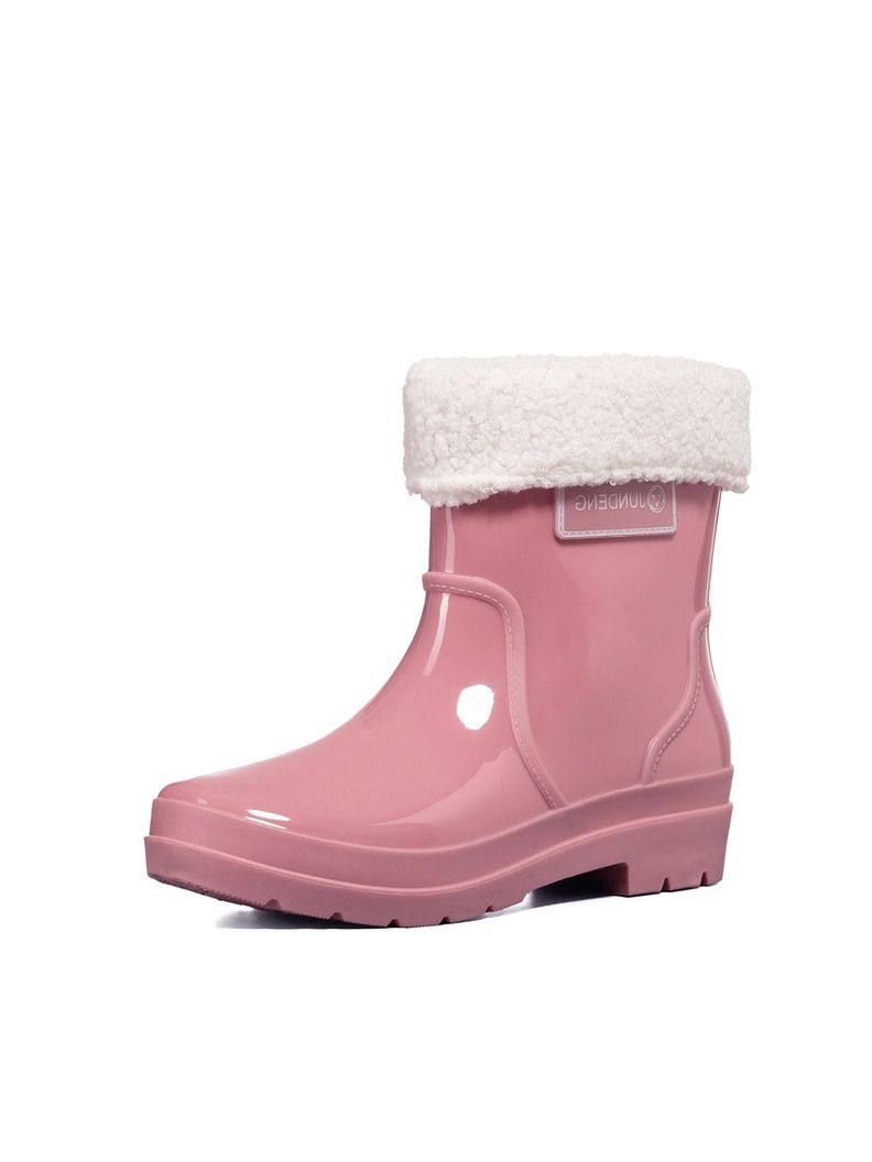 Botín De Agua Mujer Pvc Casual Impermeable  Weide GH161-0