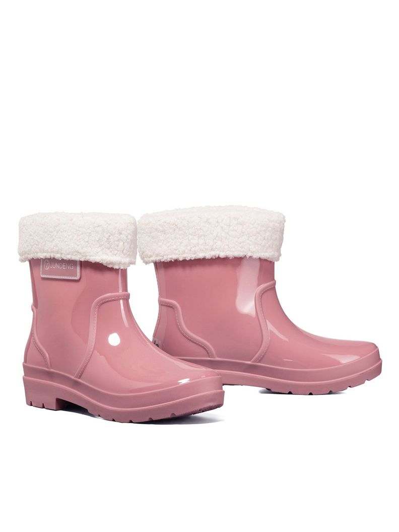 Botín De Agua Mujer Pvc Casual Impermeable  Weide GH161-2