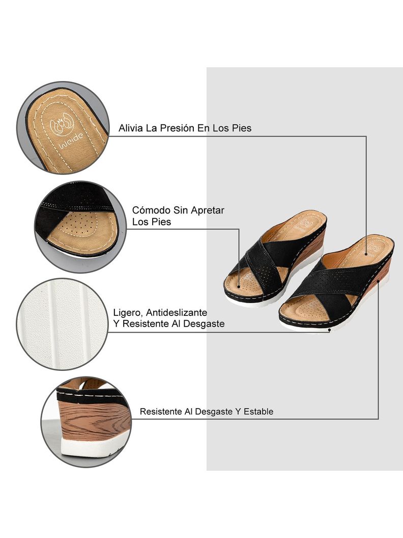 Sandalias Chalas Casual Confort Mujer Weide QIU366-5