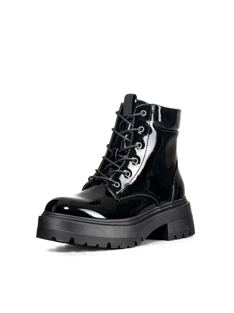 Botin Mujer Casual Charol Vintage Weide CZY607-0