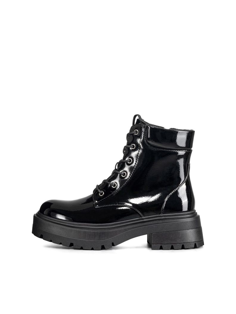 Botin Mujer Casual Charol Vintage Weide CZY607-1