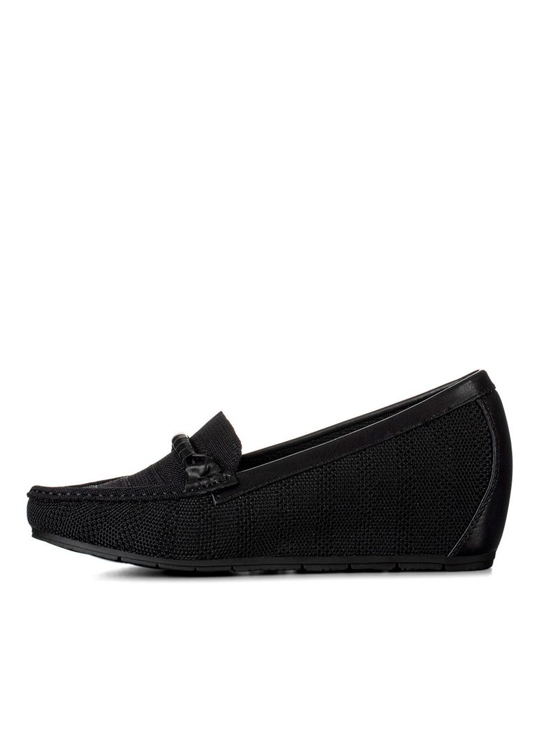 Mocasin Negro Casual Mujer Weide GH117-2