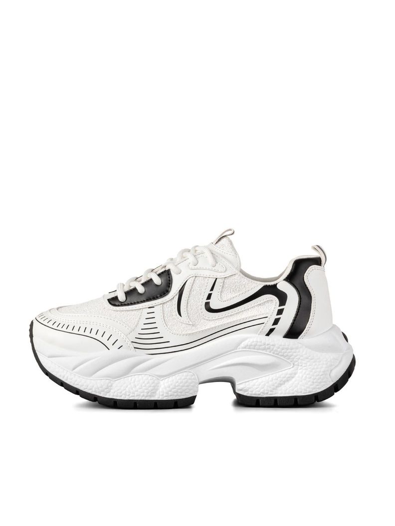 Zapatilla Deportiva Mujer Comfort Glitter Weide TFA208-1