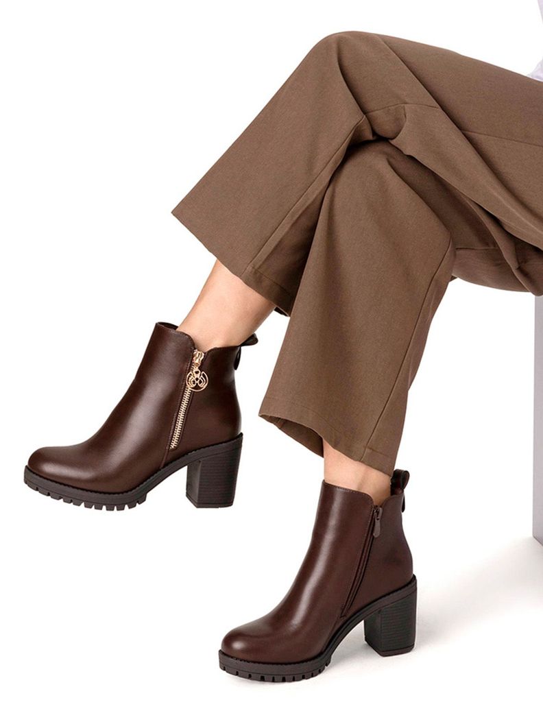 Botin Mujer Nahia Marron Weide-1